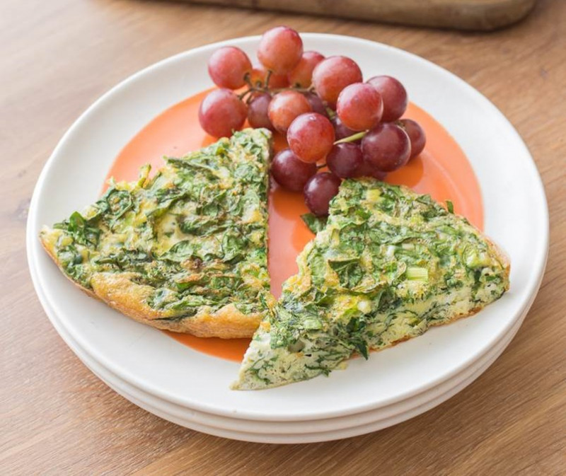 French Spinach Frittata