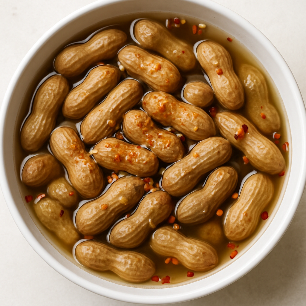 Slow Cooker Pickle Juice Boiled Peanuts