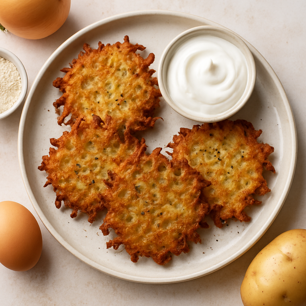 Air Fryer Hanukkah Latkes