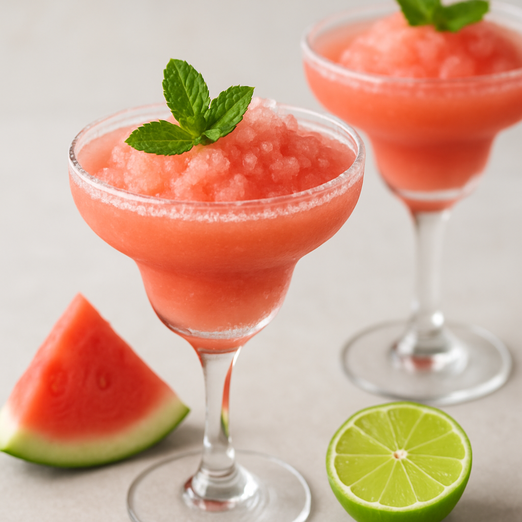 Frozen Watermelon Margarita