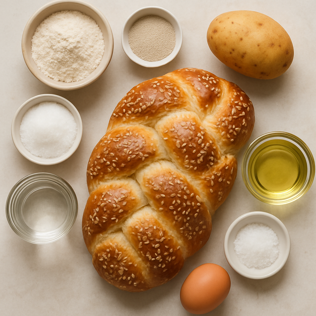 German-Jewish Challah (Berches)