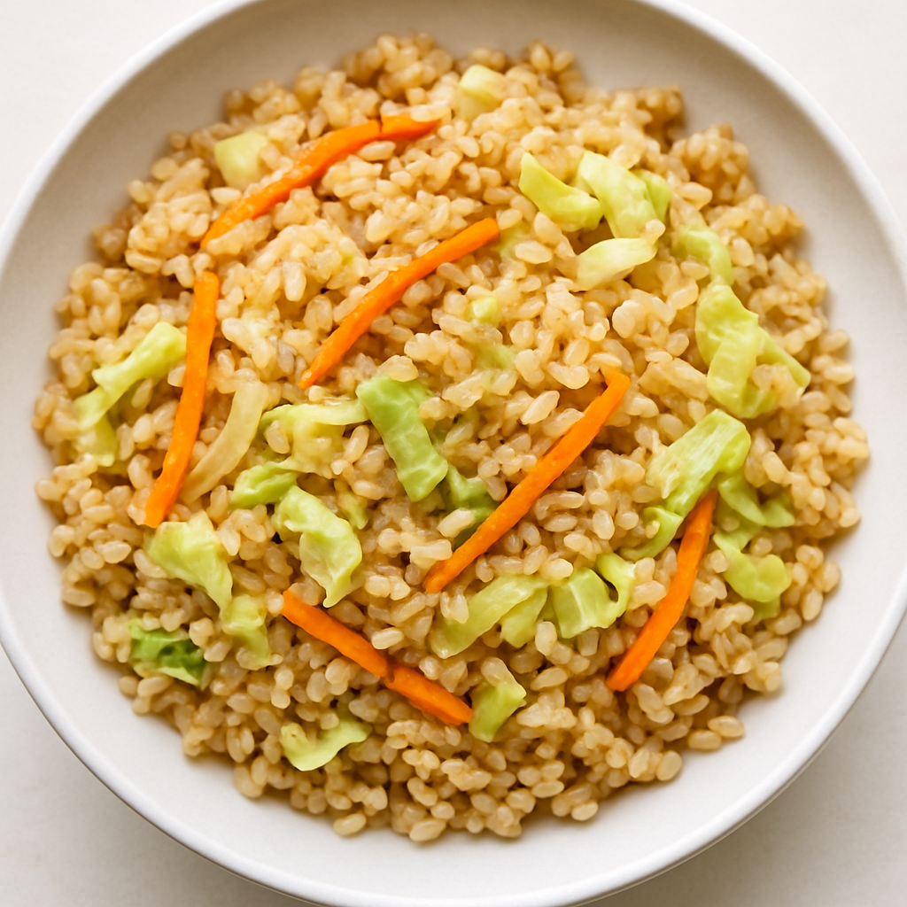 Skinny Garlic Fried Rice