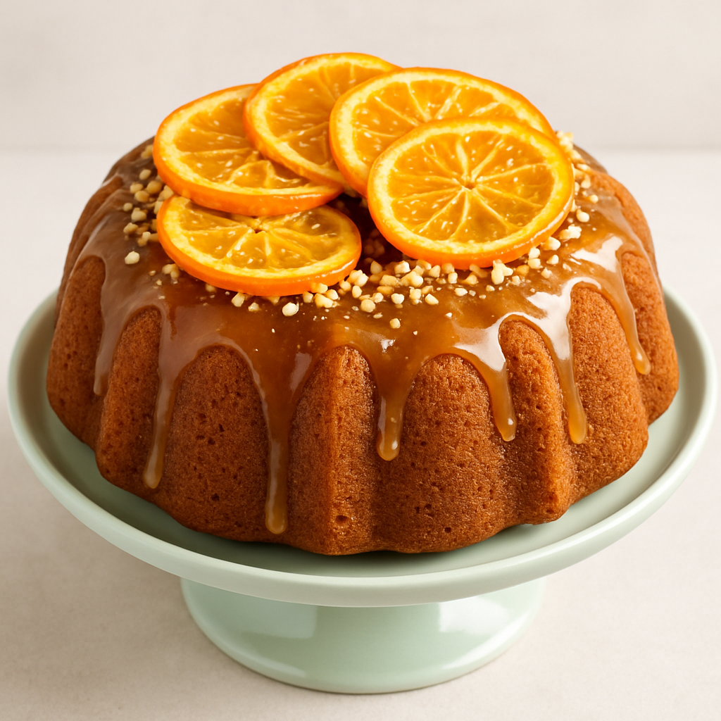 Orange Hazelnut Cake