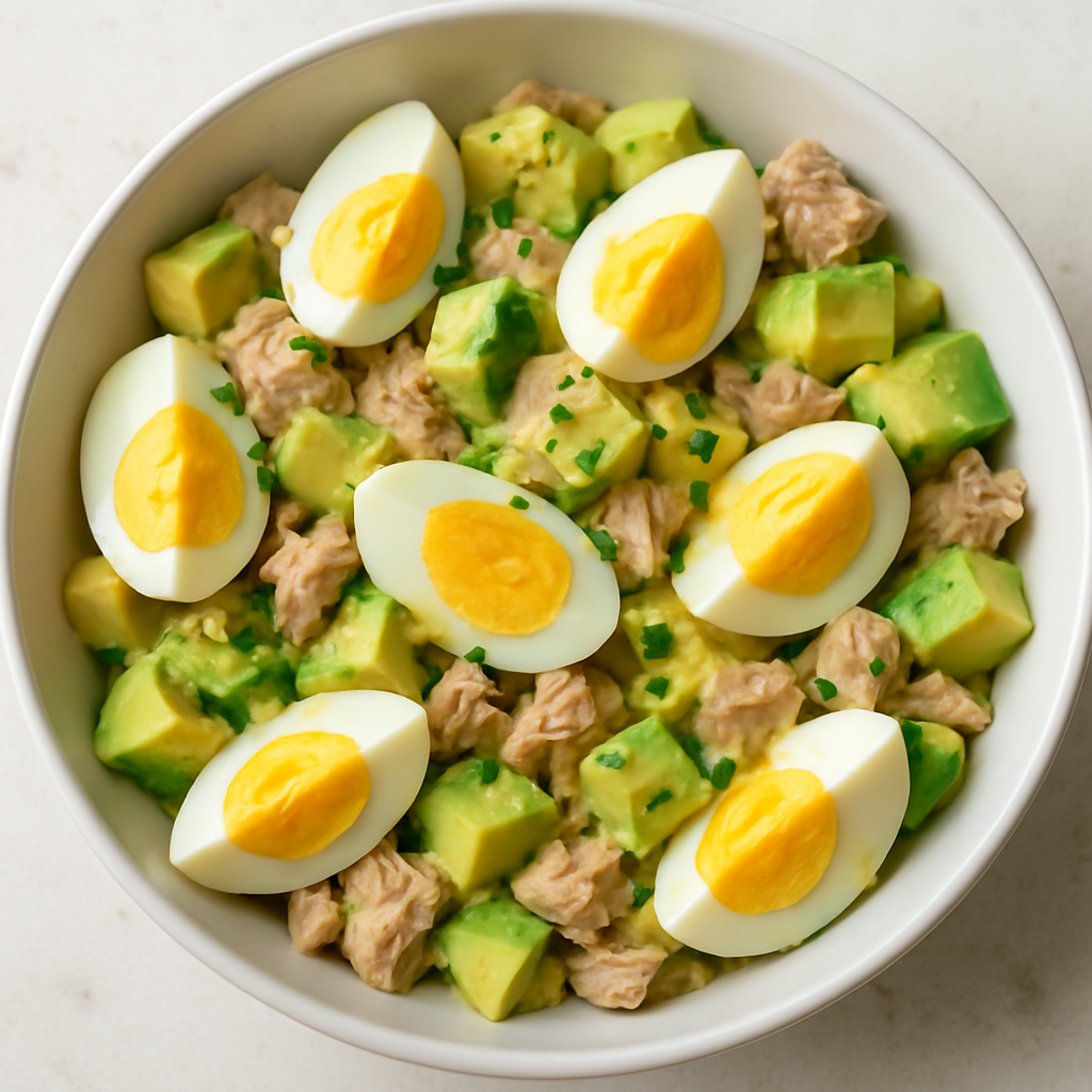 Ensalada de Atún y Huevo