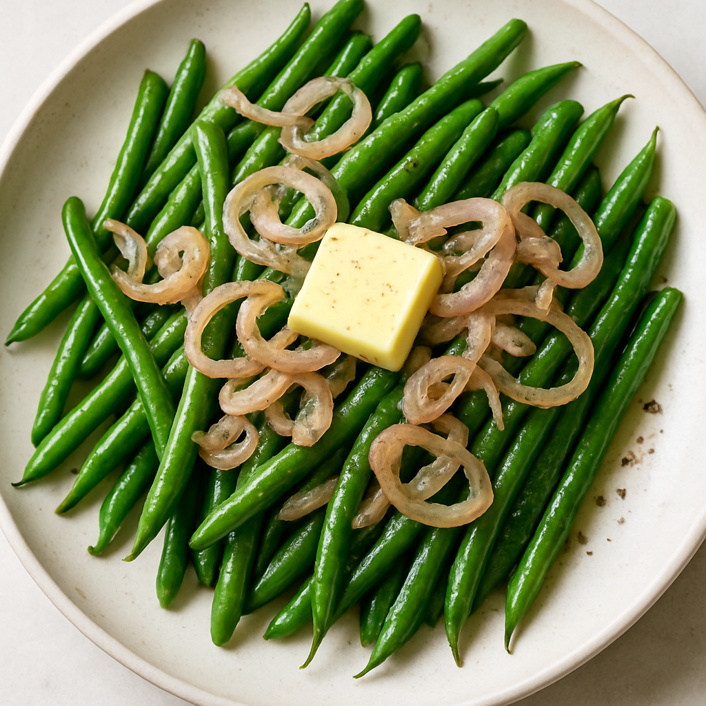 Green Beans with Shallots