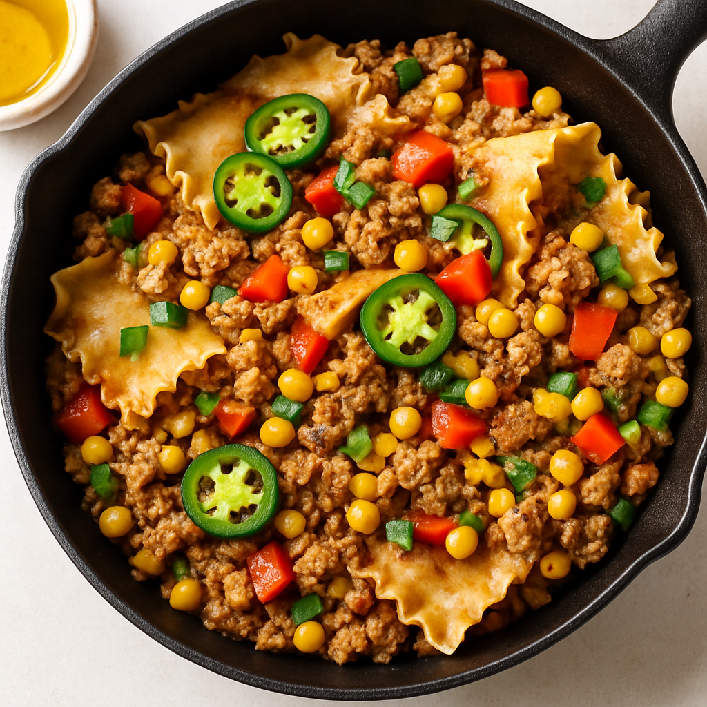 Tex Mex Skillet Lasagna