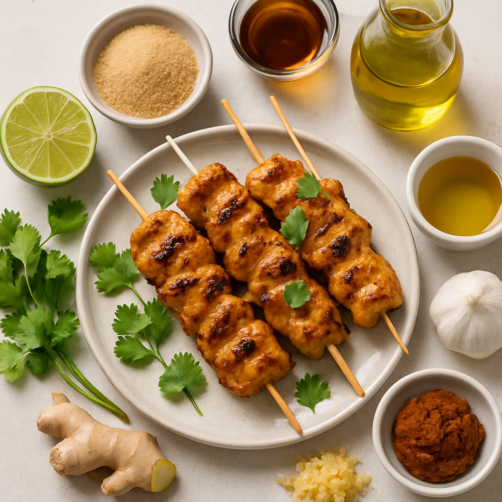 Thai Chicken Skewers