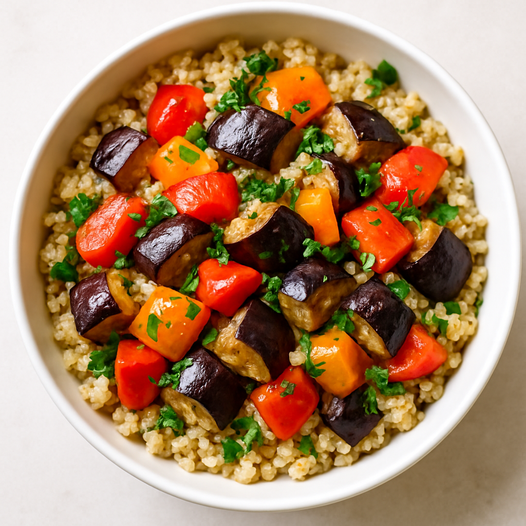 Grilled Ratatouille Quinoa