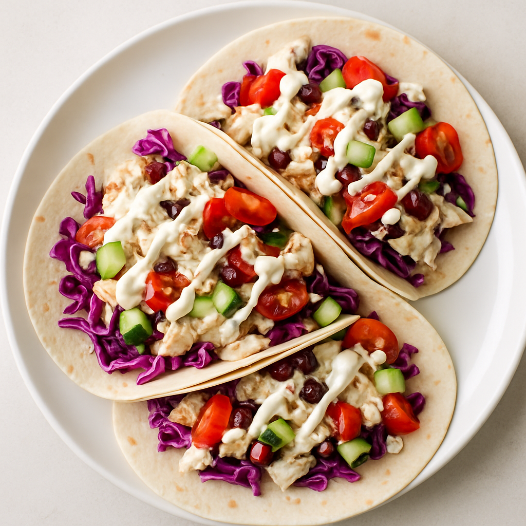 Tacos Griegos de Pescado
