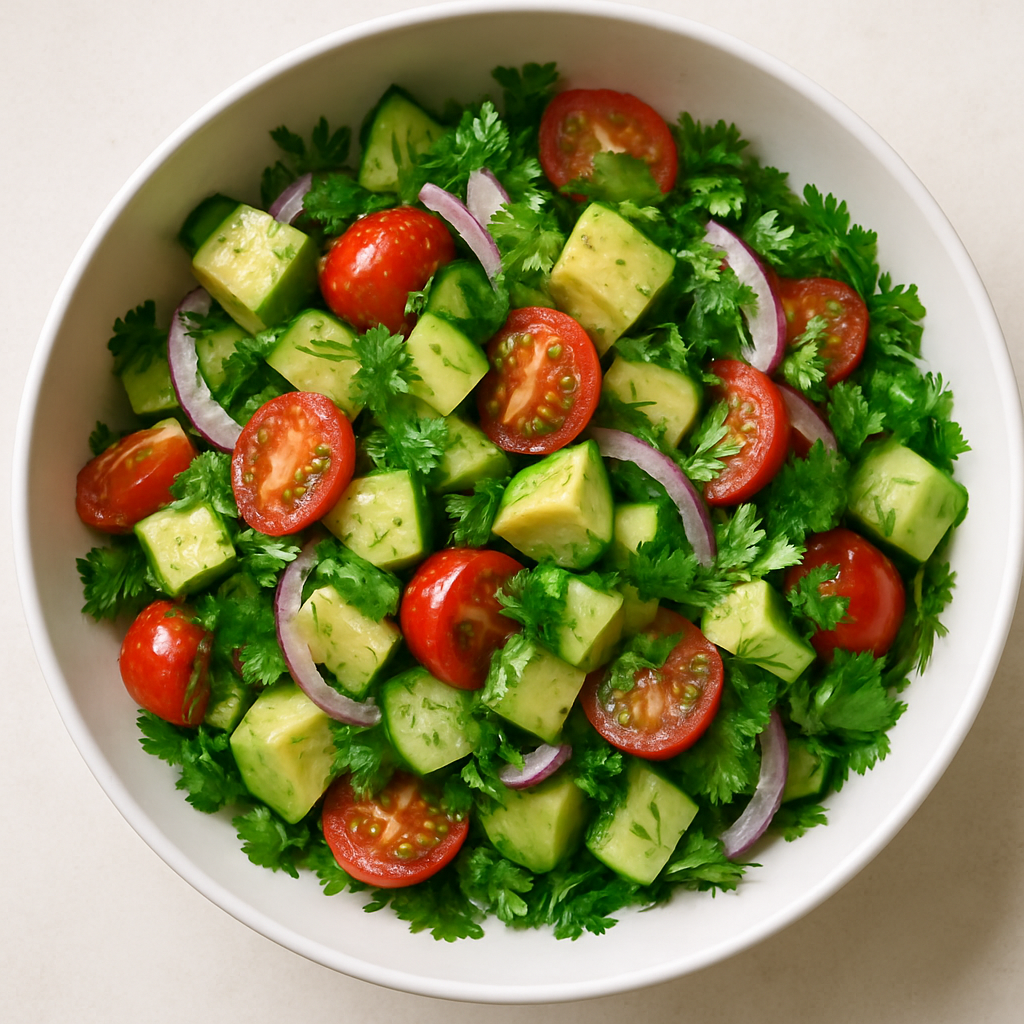 Avocado Shepherd's Salad