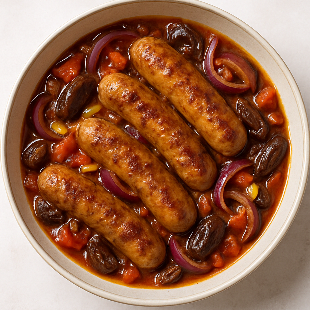 Guiso de Salchichas Marroquíes