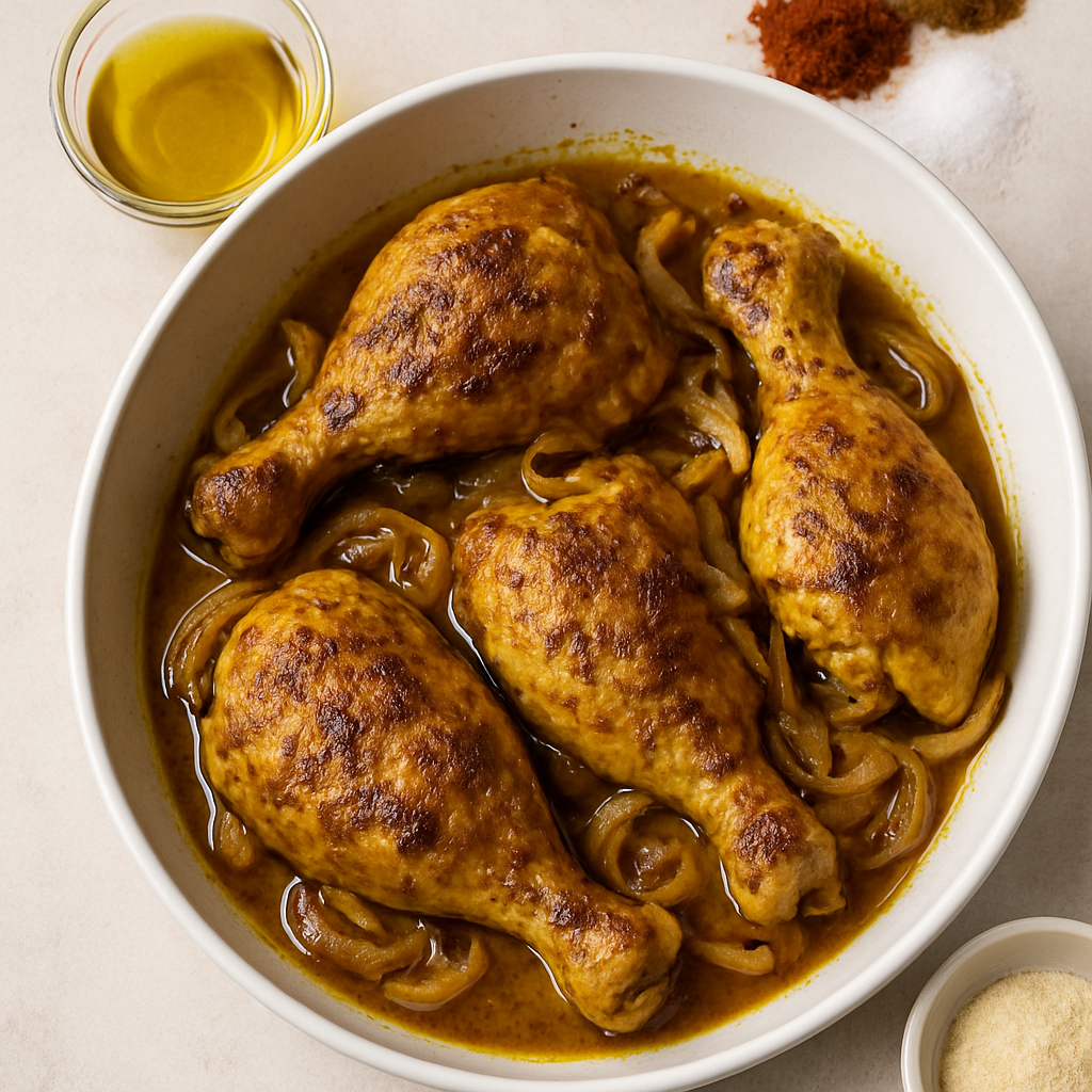 Curried Honey Roast Chicken