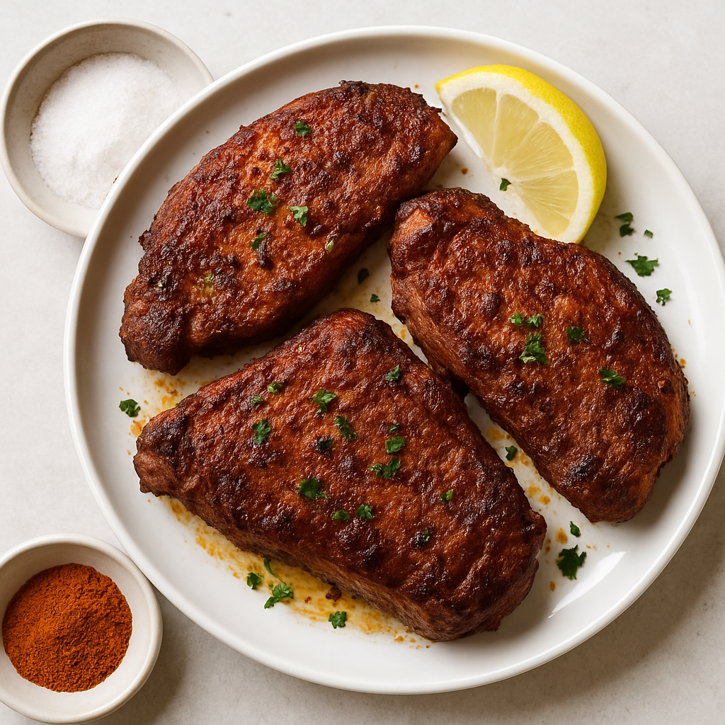 Cajun Lamb Steaks