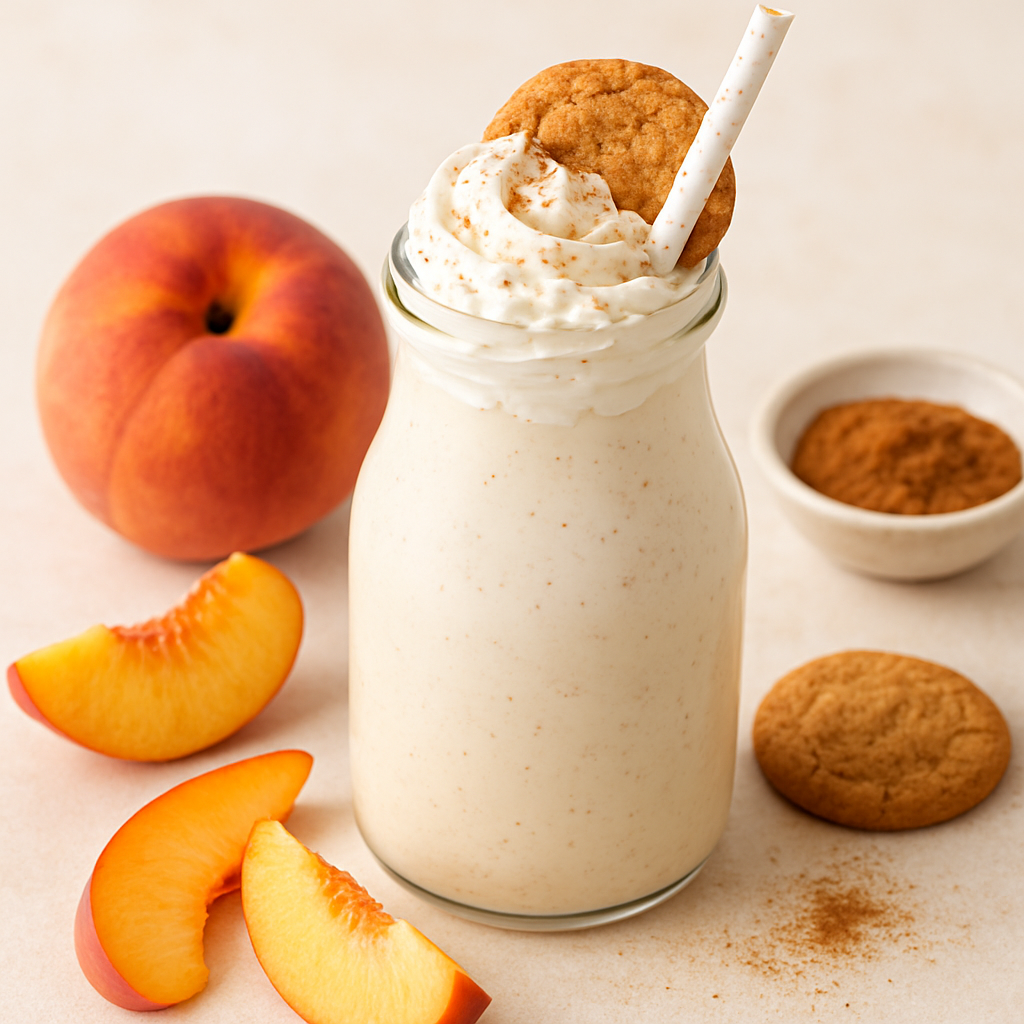 Peach Pie Milkshake