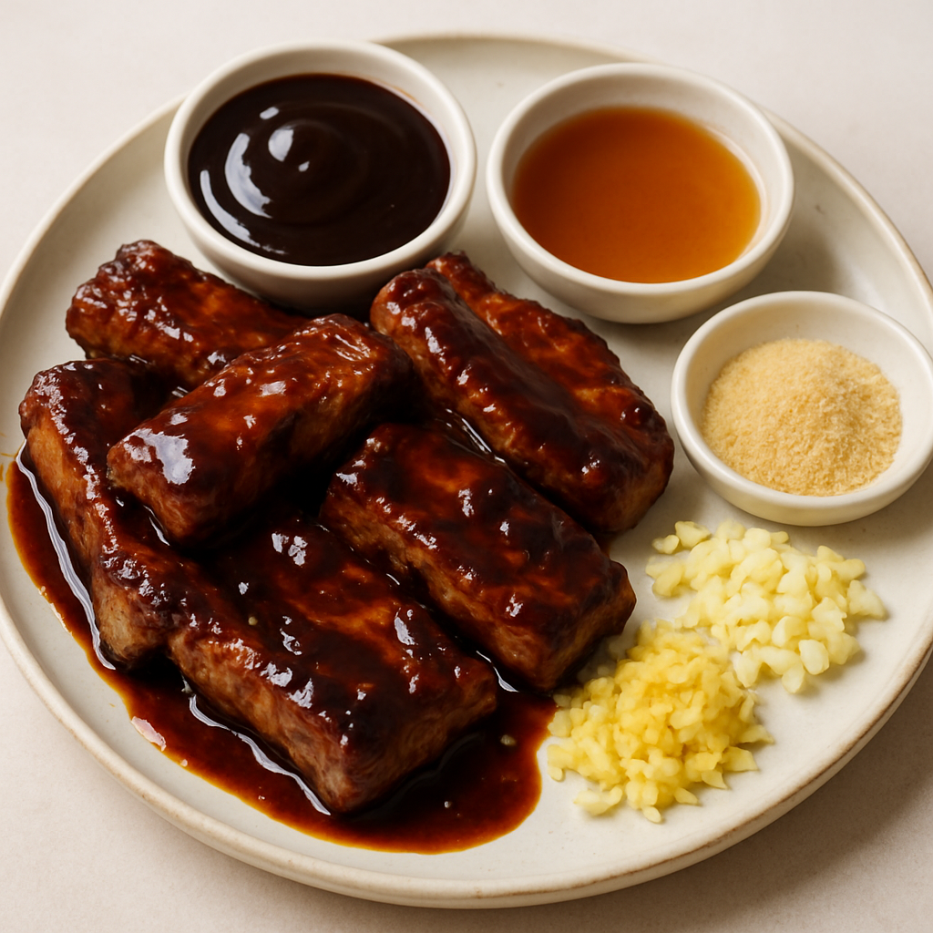 Costillas de País con Salsa Hoisin