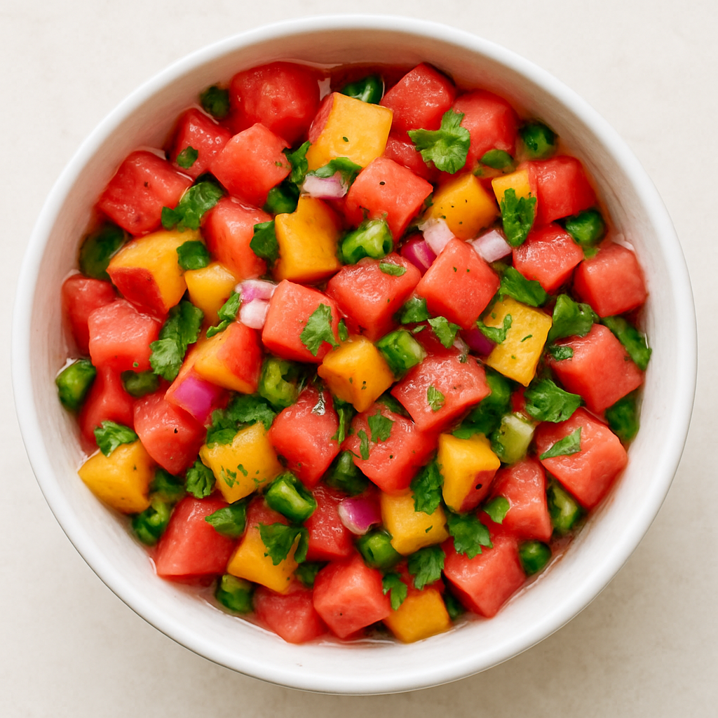 Salsa de Sandía y Durazno