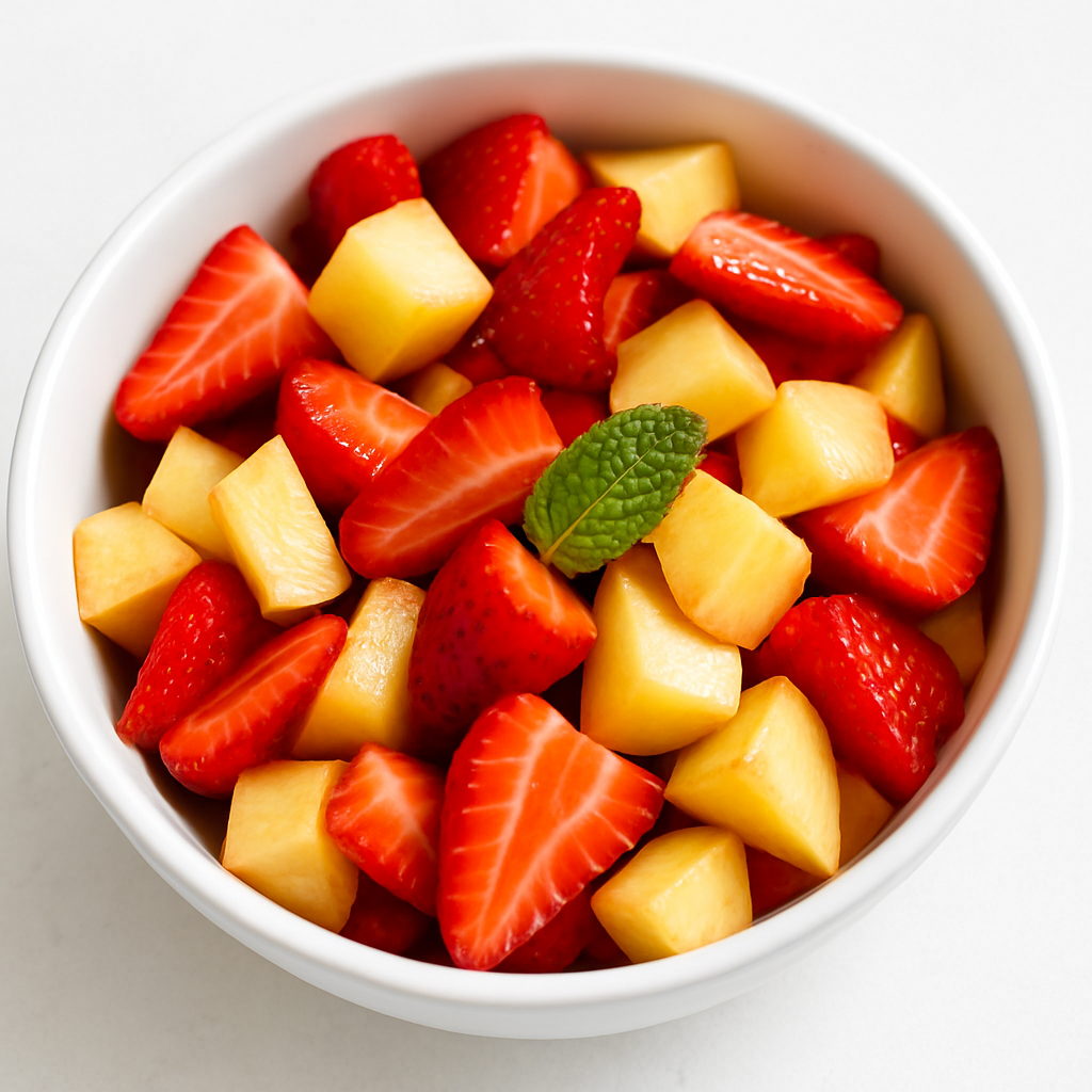 Strawberry Nectarine Fruit Salad