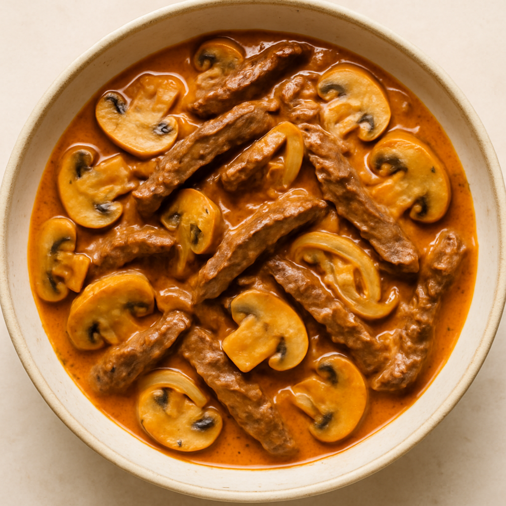 Beef Stroganoff