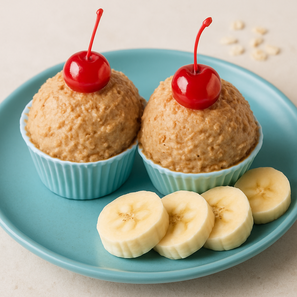 Peanut Butter Banana Oatmeal Breakfast Ice Cream