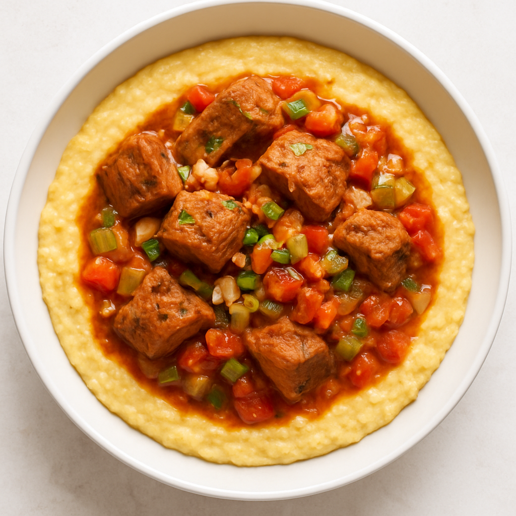Creole-Style Pork and Grits