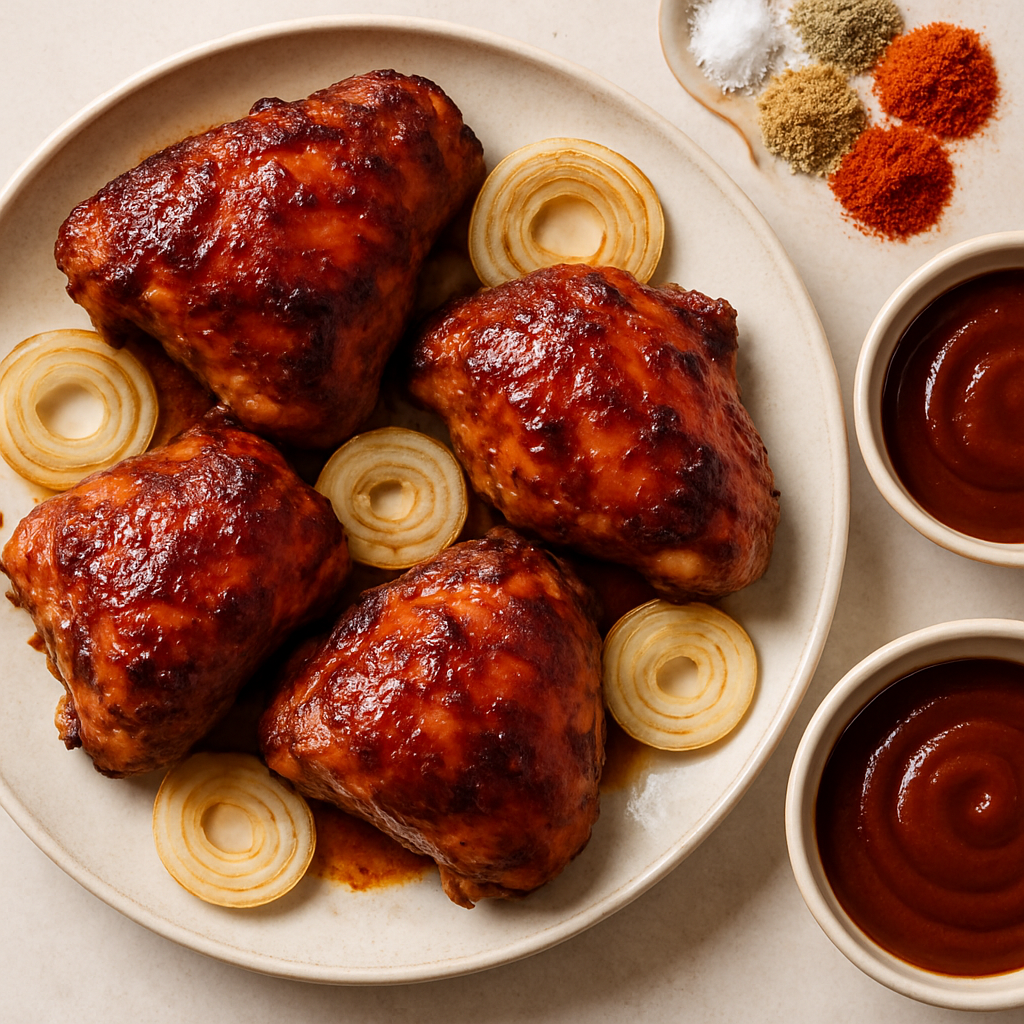 Pollo Barbecue al Horno