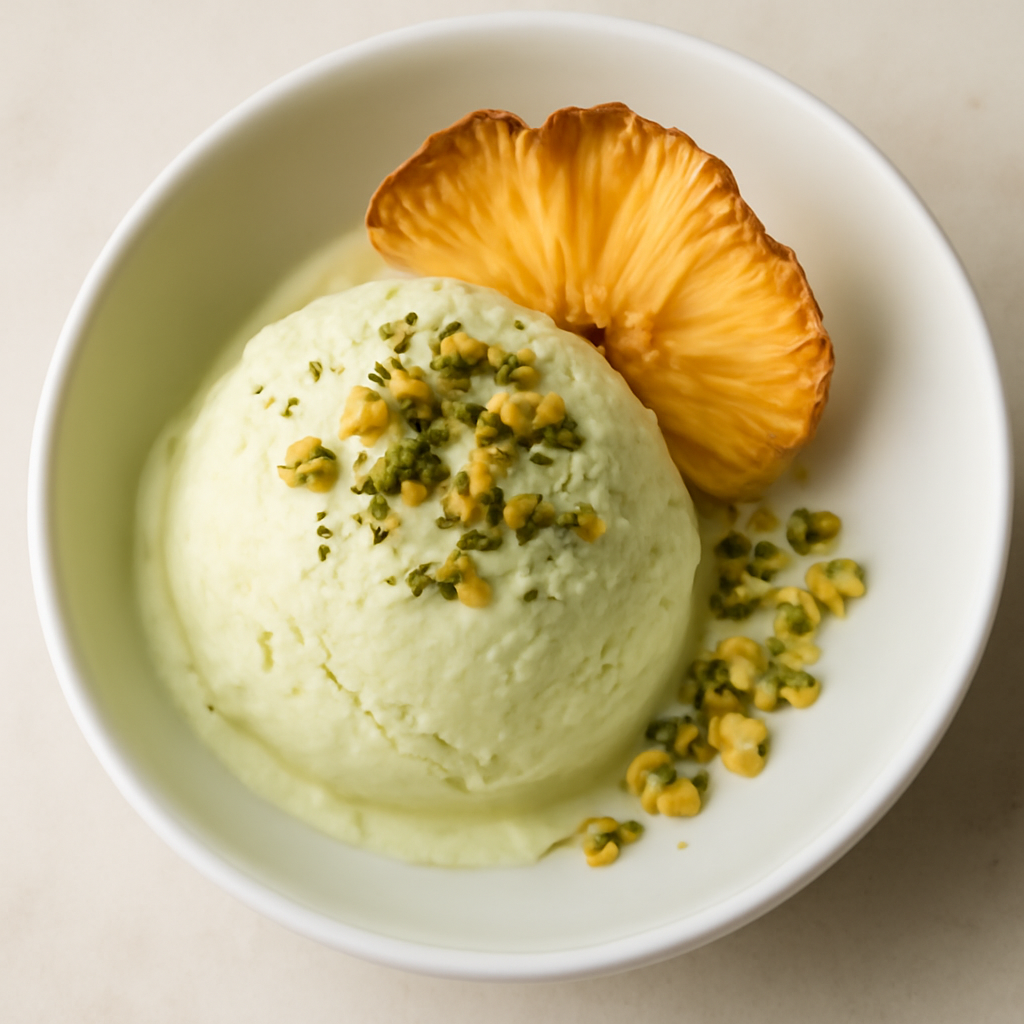 Kesar Pista Ice Cream
