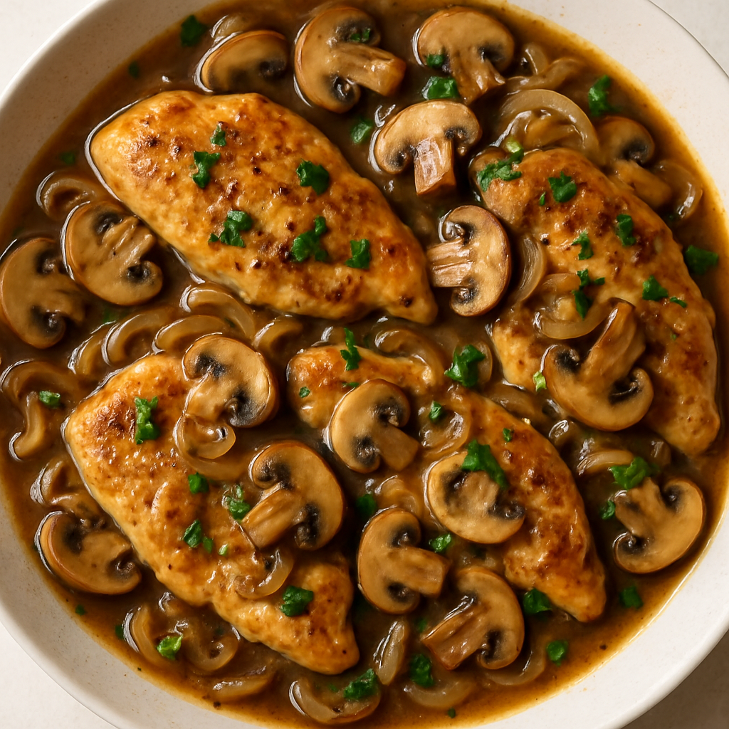Pollo a la Marsala