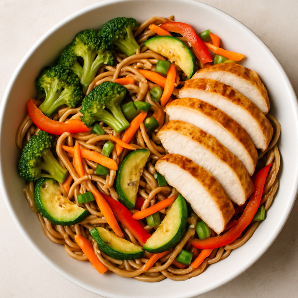 Spicy Peanut Chicken Salad