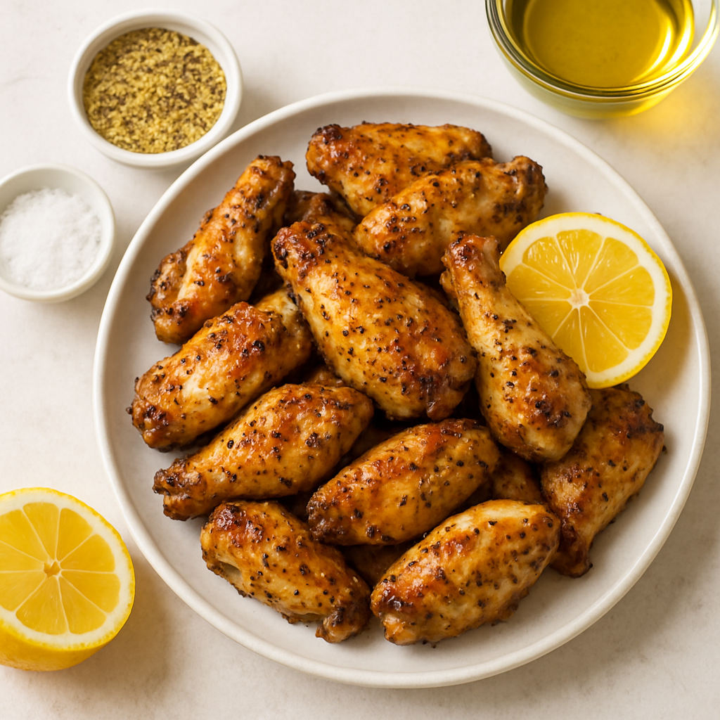 Lemon Chicken Wings