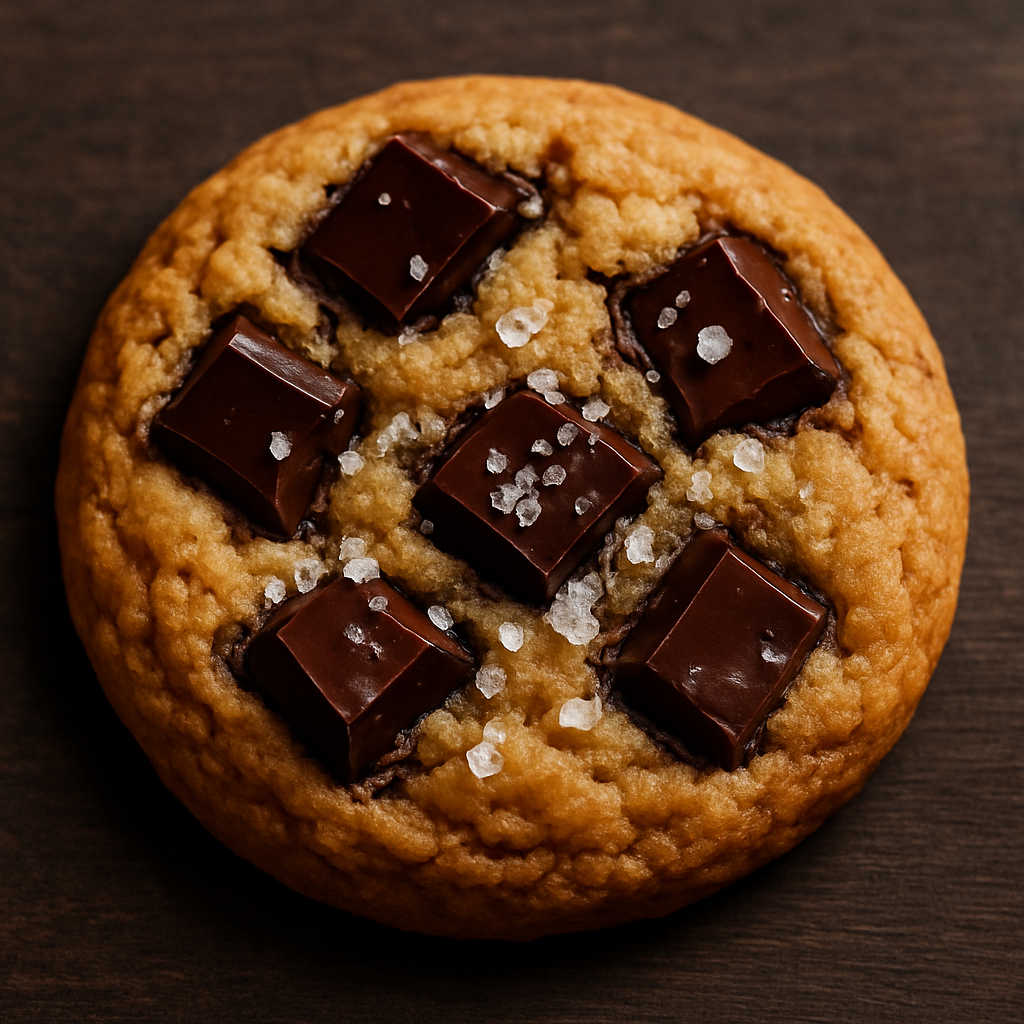 Salted Chocolate Chunk Cookies