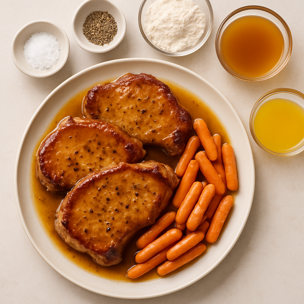 Pork Chops With Cider Glaze