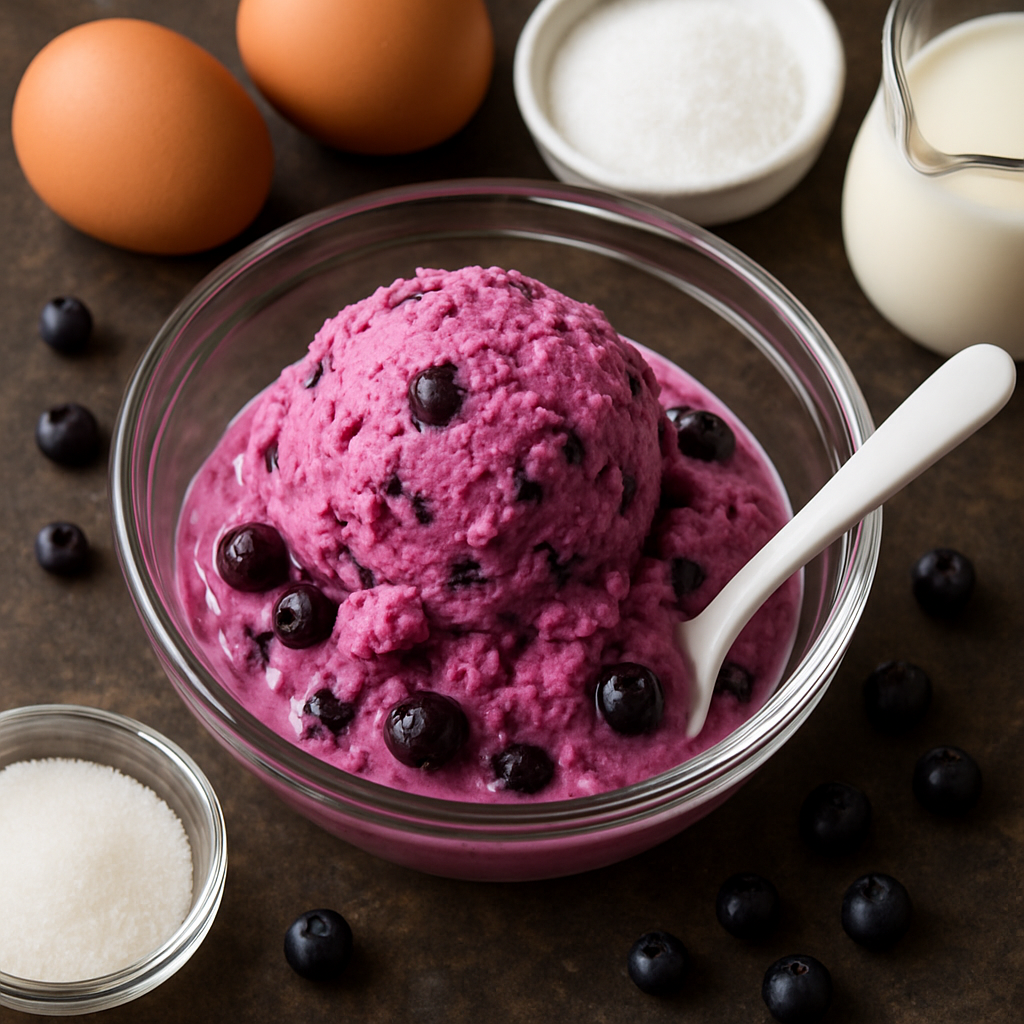 Huckleberry Ice Cream