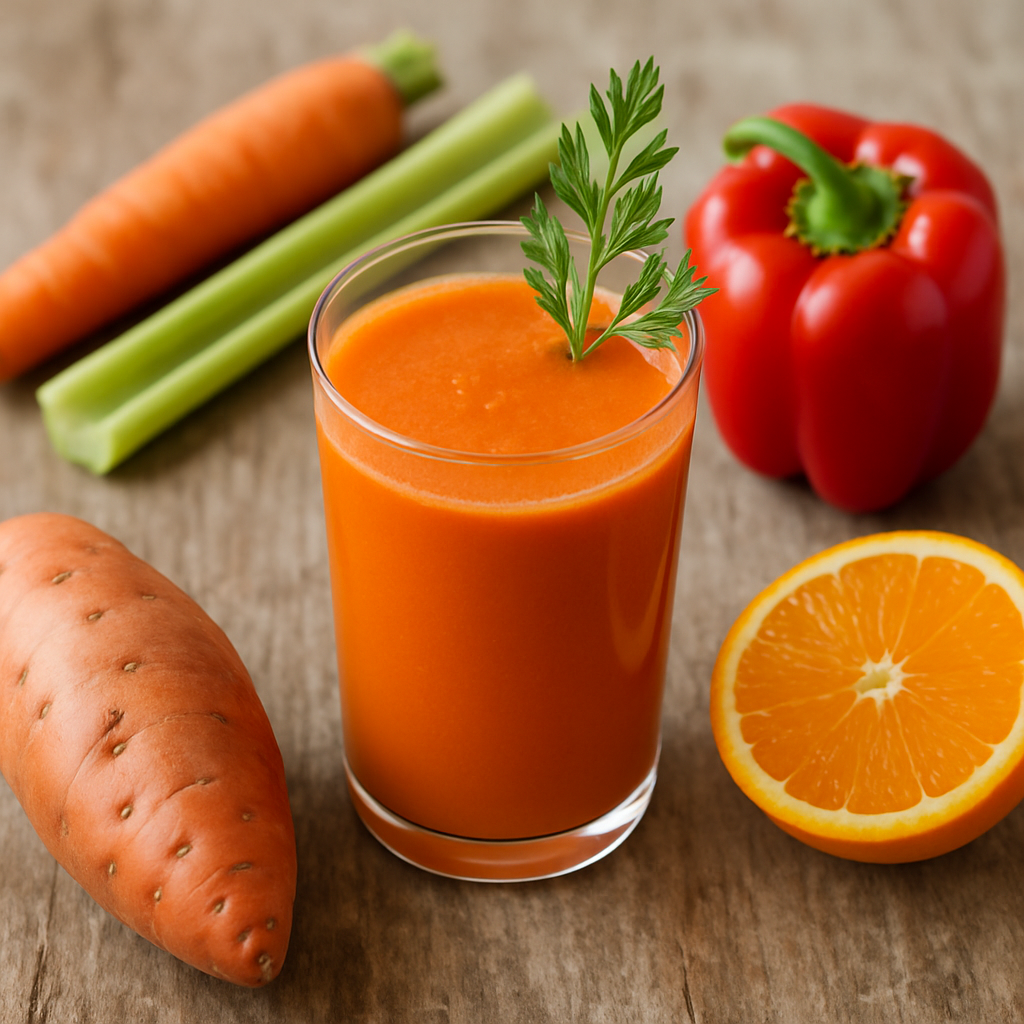 Sweet Potato Carrot Juice