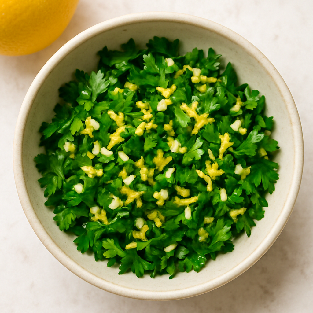 Bright and Easy Gremolata