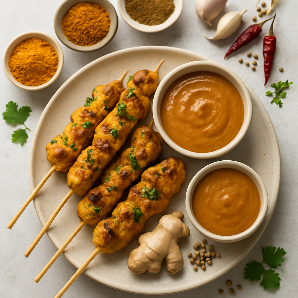 Satay de Pollo