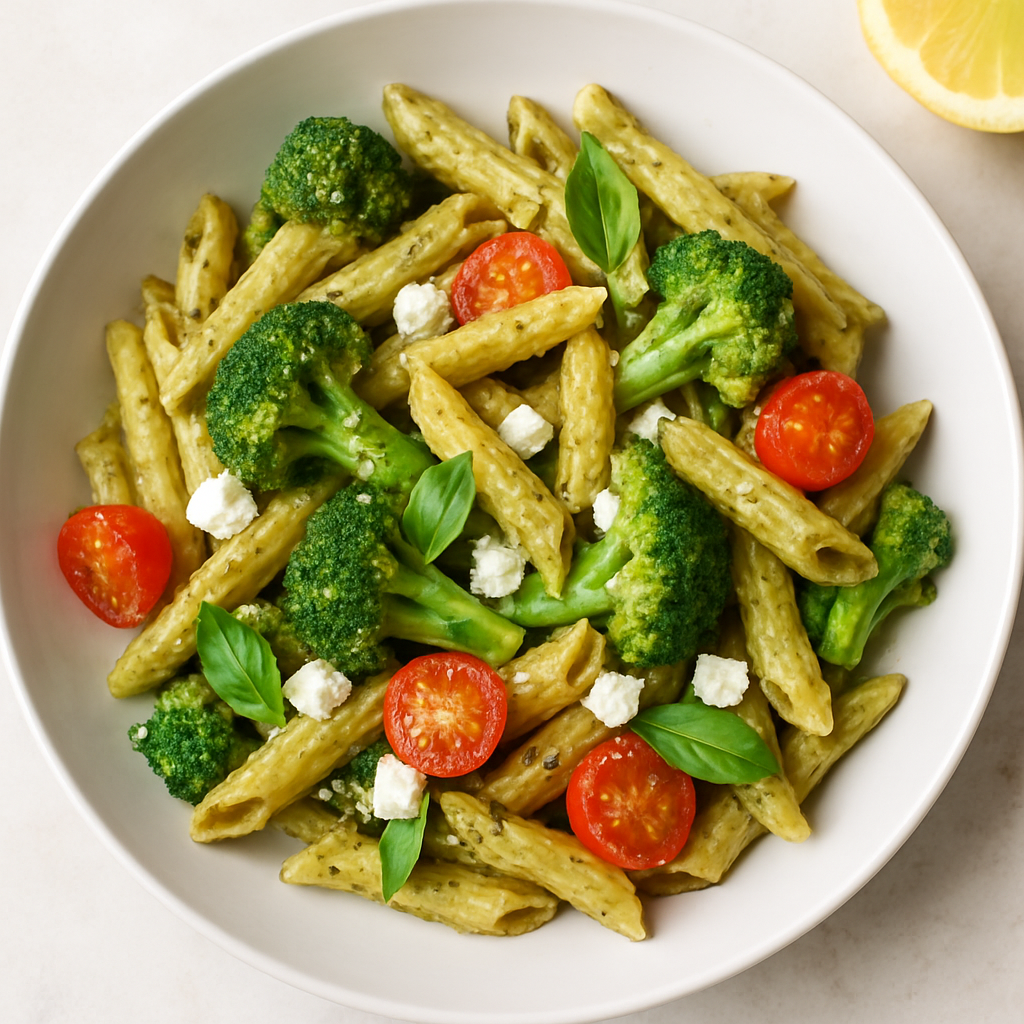 20-Minute Lemon Pesto Penne