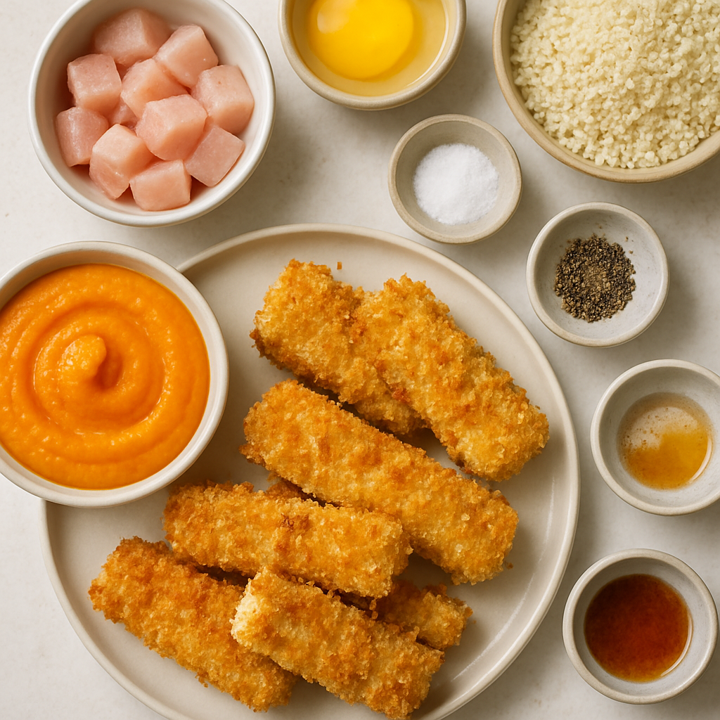 Panko-Crusted Fish Sticks