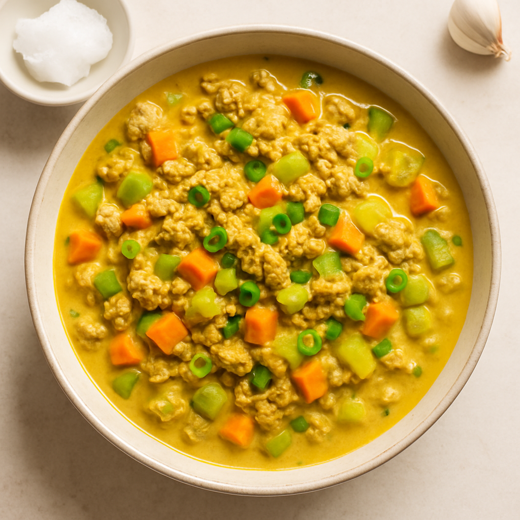 Whole30 Creamy Turkey and Veggie Stew