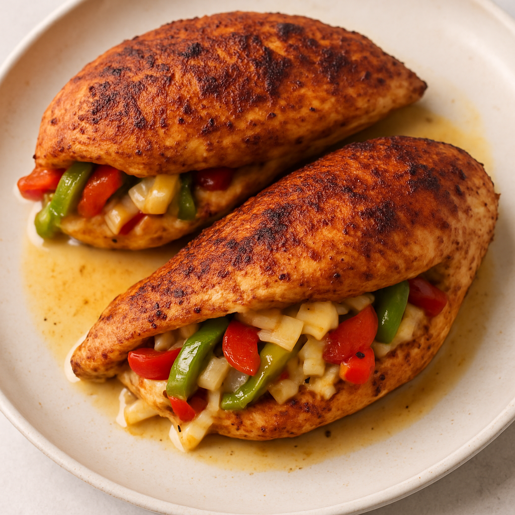 Pollo Relleno Cajun