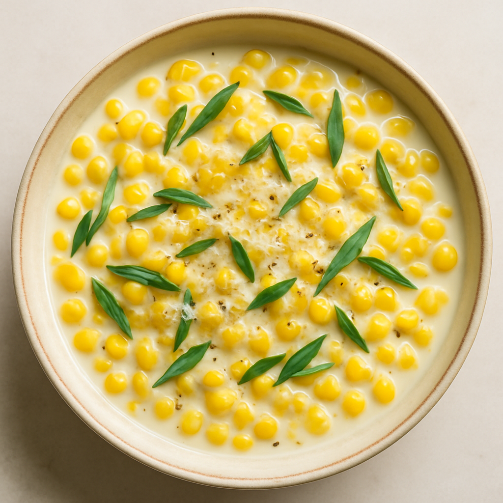 Tarragon Creamed Corn