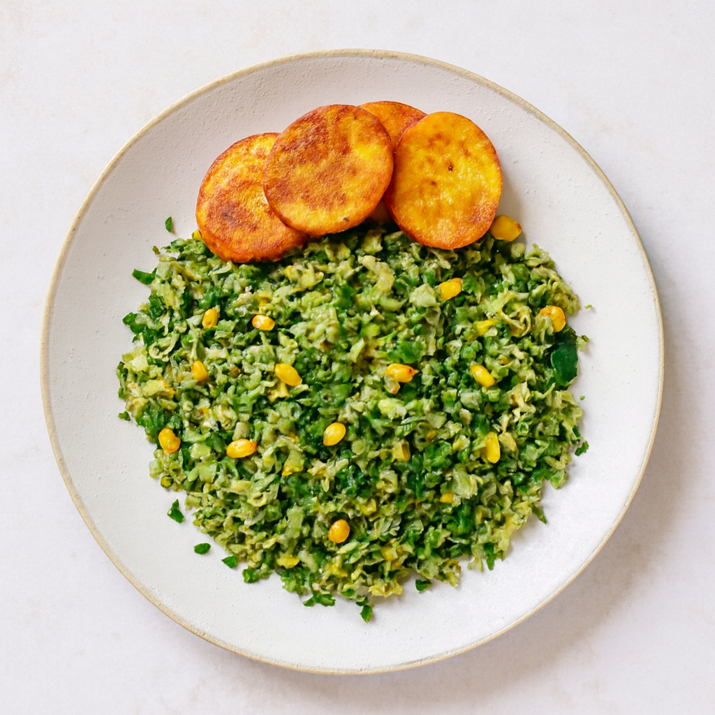 Green Mexican Rice with Corn