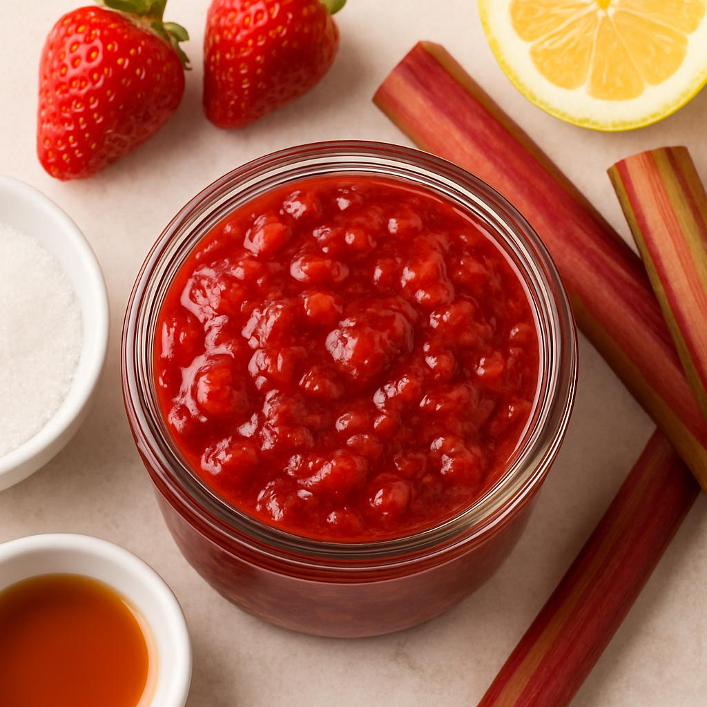 Strawberry Rhubarb Jam