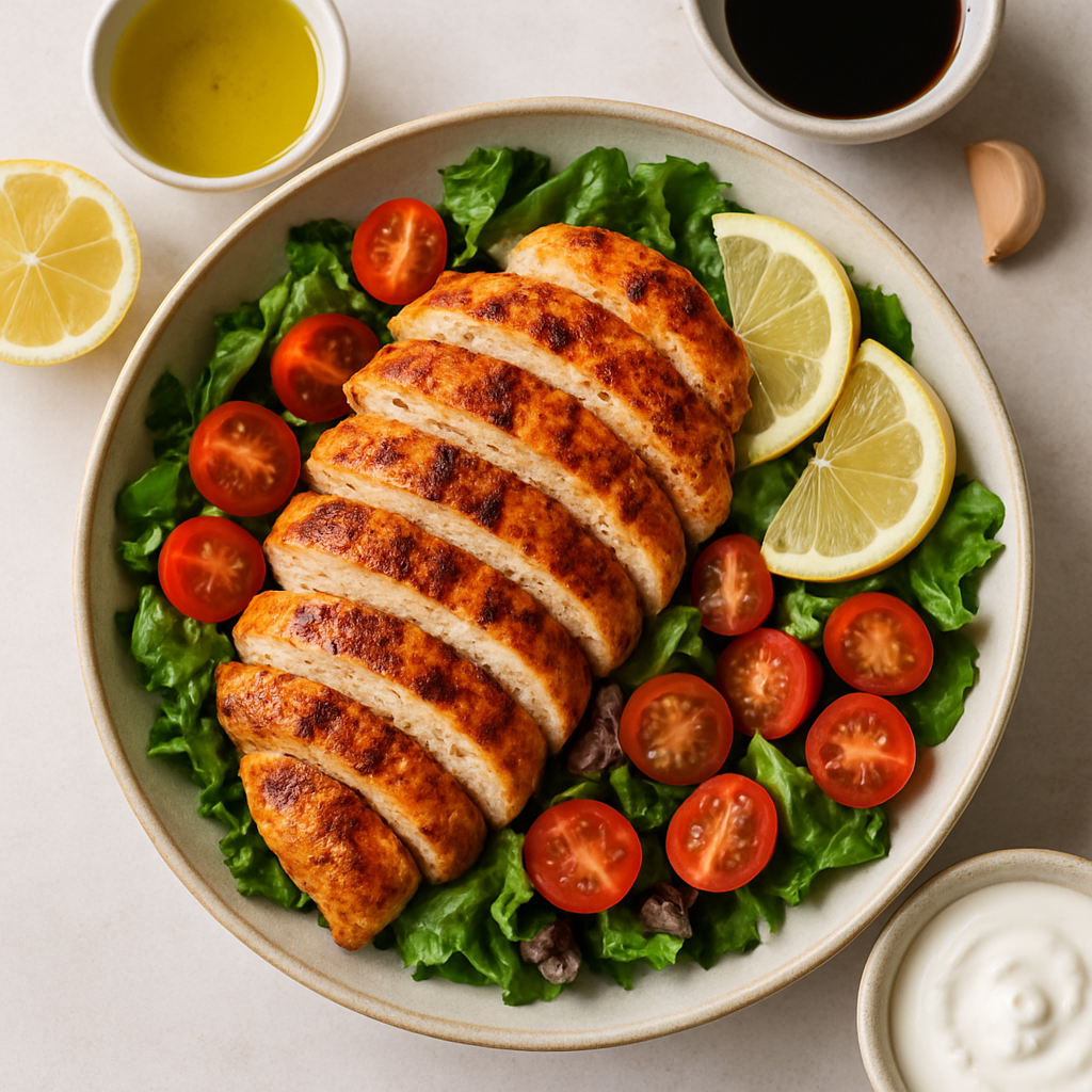 Ensalada de Pollo a la Parrilla de Marruecos