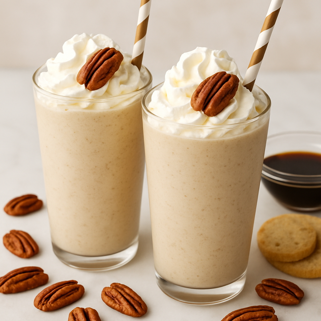 Batidos de Pastel de Nueces con Bourbon