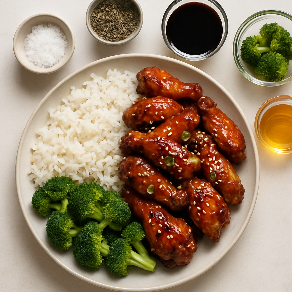 Alas de Pollo Teriyaki