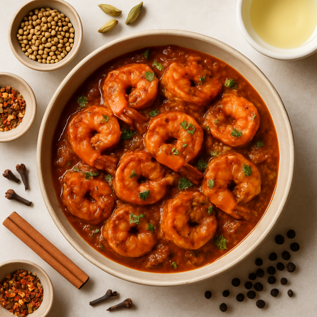Camarones Masala