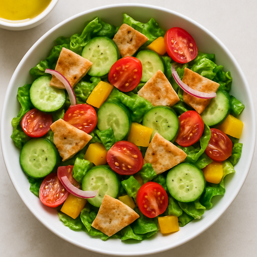 Ensalada Fattoush Griega