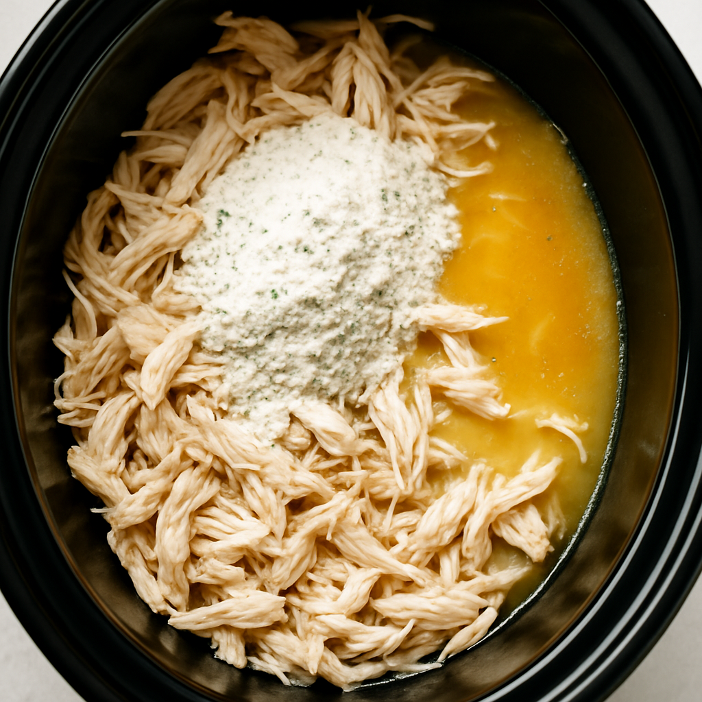 Crock Pot Shredded Chicken