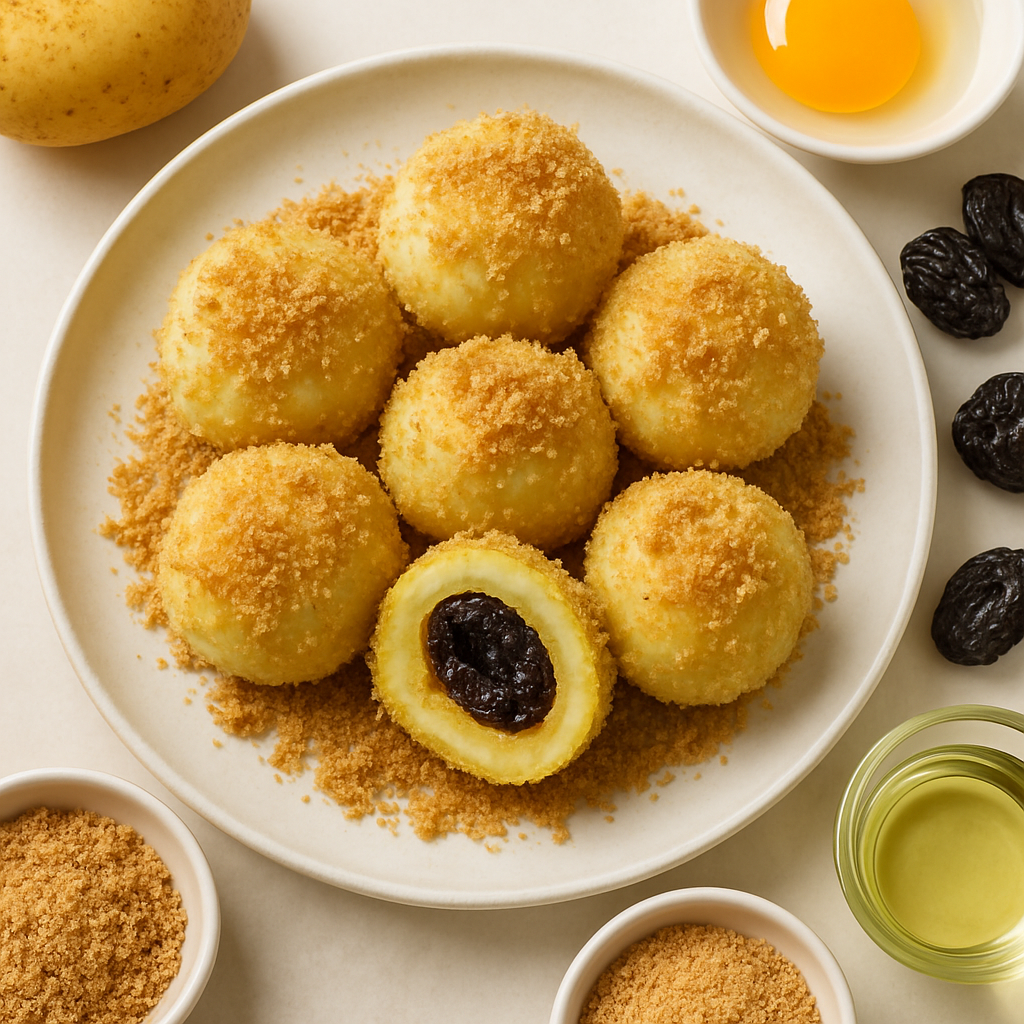Prune and Potato Dumplings