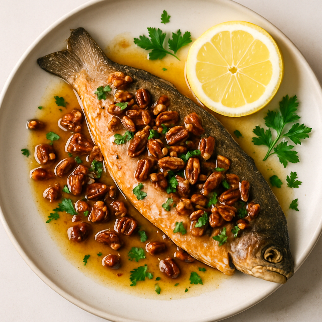 Pan-Fried Trout With Pecans
